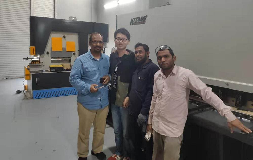 Saudi Arabia commissions Hydraulic Guillotine Shears and Hydraulic Ironworker