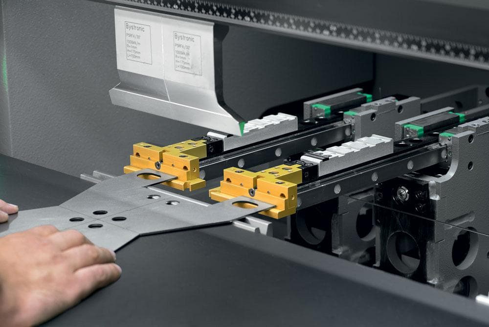 complex bending of cnc sheet metal brake