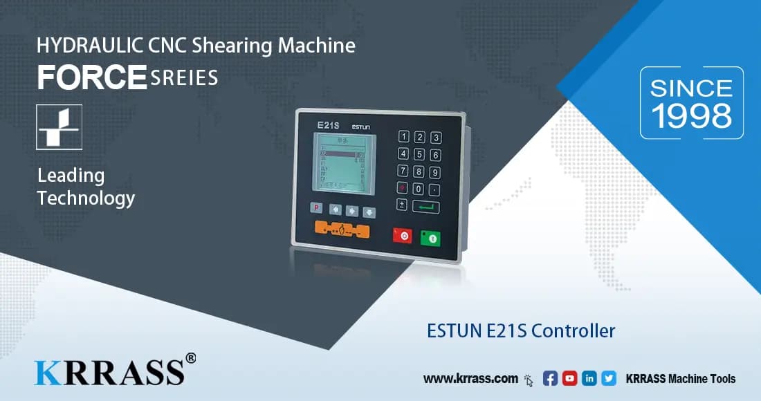 Hydraulic Shearing Machine Estun E21S Controller Manual PDF