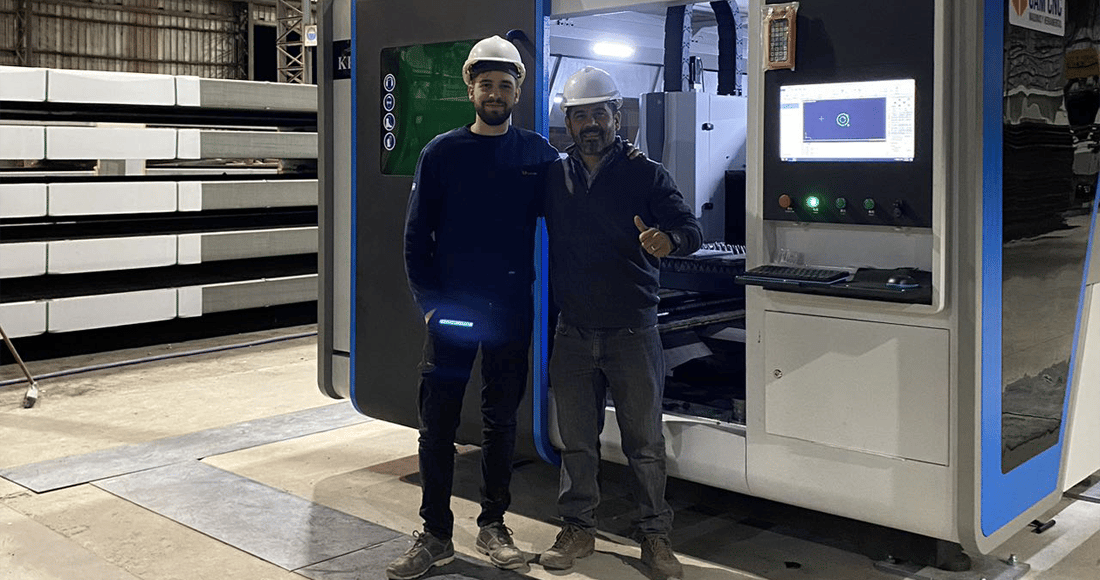 6KW sheet metal fiber laser cutting machine