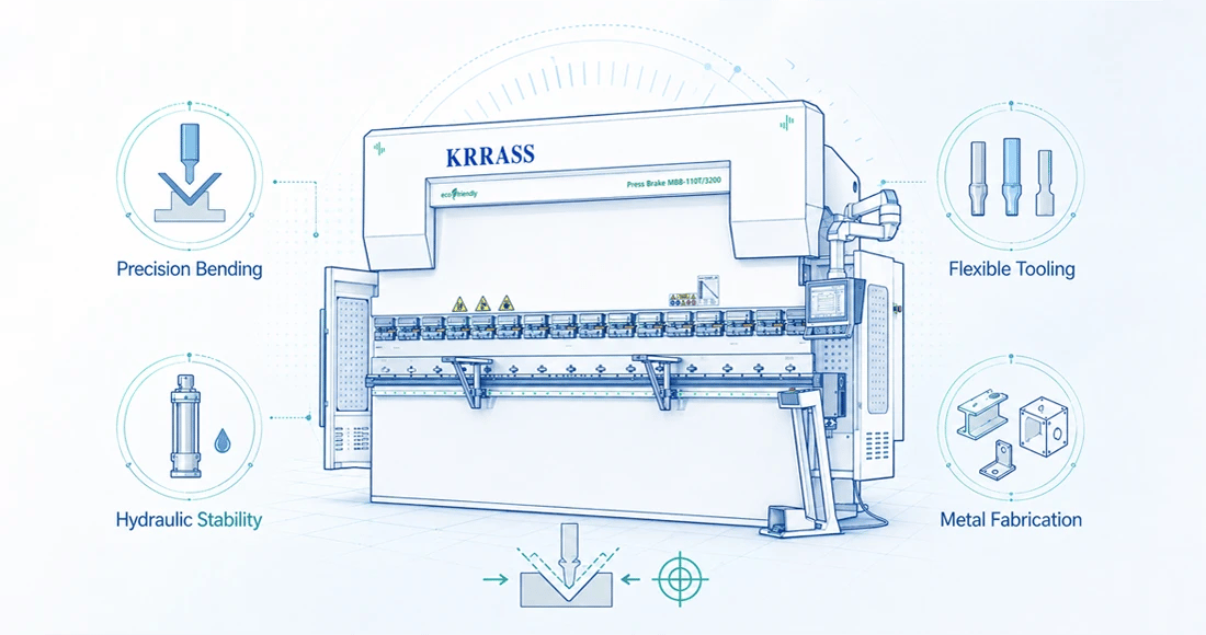 CNC Hydraulic Press Brake- Features, Benefits & Applications
