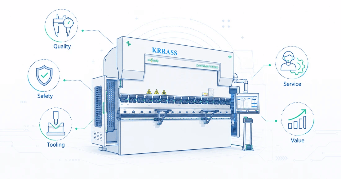How to Compare Press Brake Manufacturers Beyond Price Alone