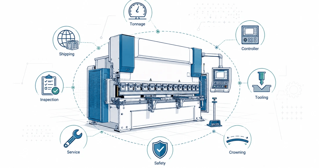 How to Evaluate a CNC Press Brake for Sale from an Overseas Supplier