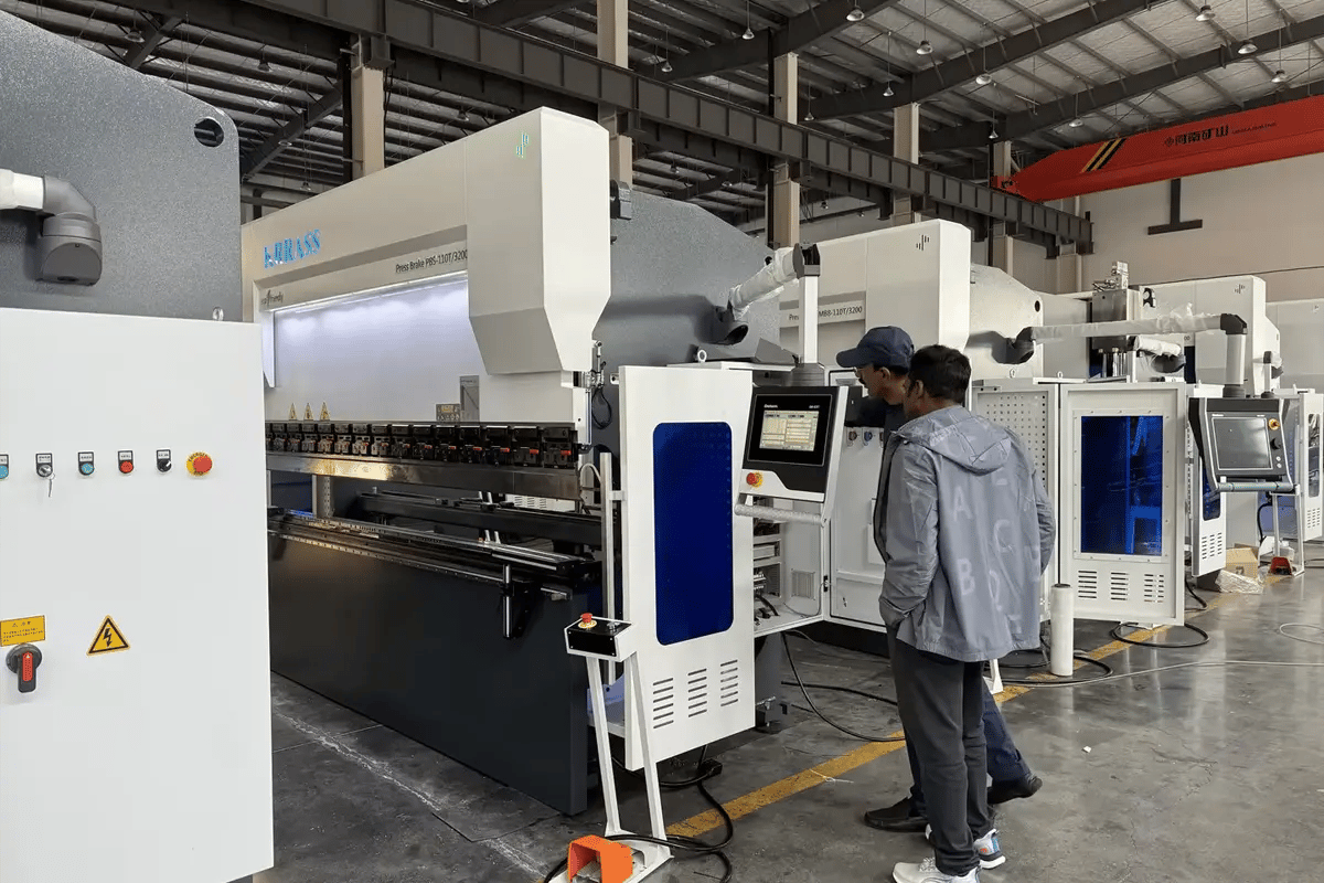 Indian Customers Accept KRRASS Hydraulic Press Brake