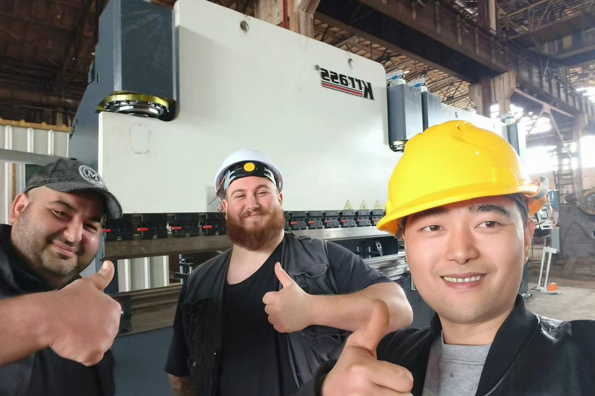 Krrass technical engineers go to Georgia for customer training