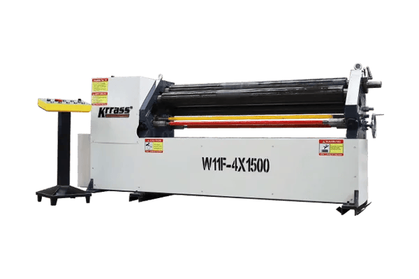 KRRASS W11F asymmetrical three-roll plate rolling machine