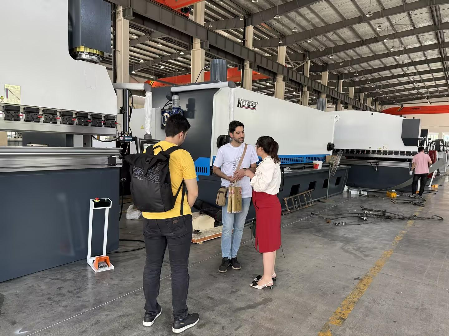 Iranian clients visited Krrass factory