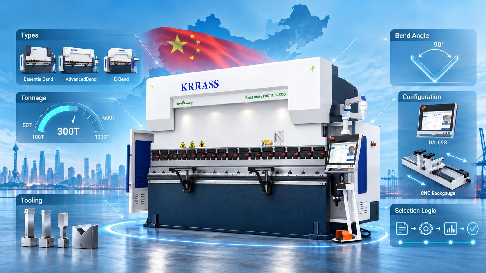 Press Brake China Guide: Types, Tonnage & Configuration