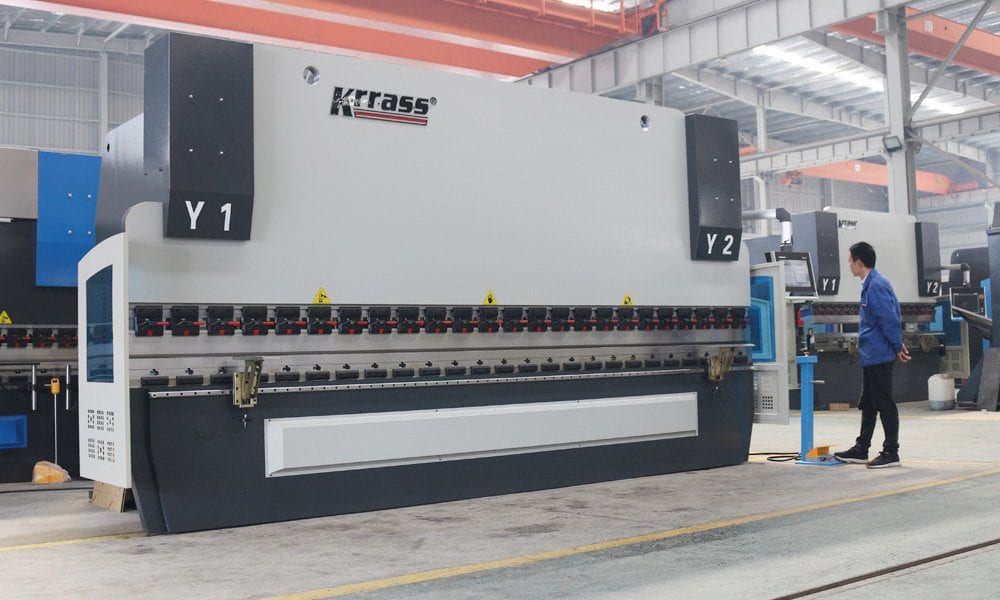 Pictures Introducing KRRASS CNC Hydraulic Press Brake with DA58T