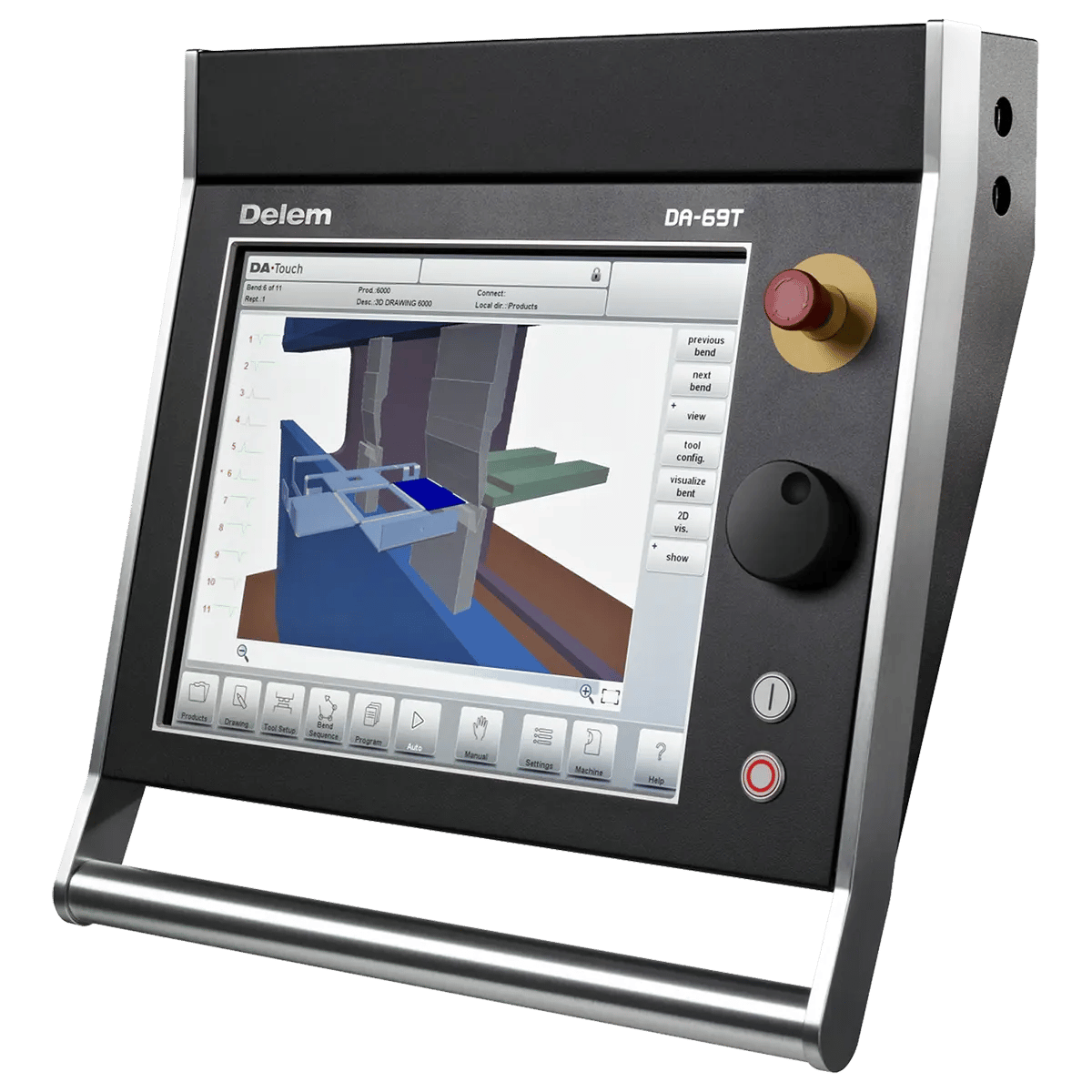 Pictures CNC Press Brake DELEM DA-69T Controller