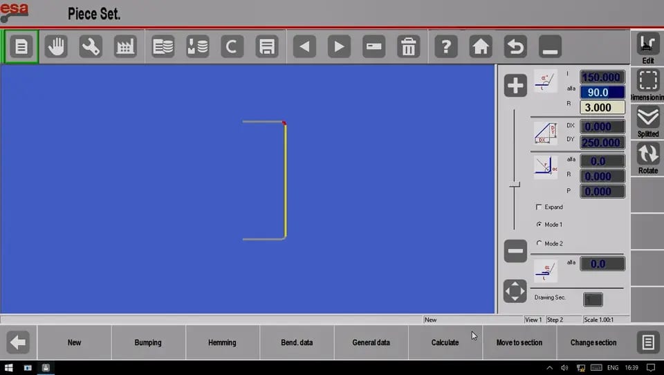 Pictures Under the Editing page, click Calculate button