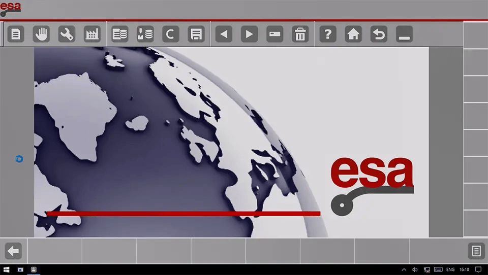 Pictures Wait for the EsaBend software to start