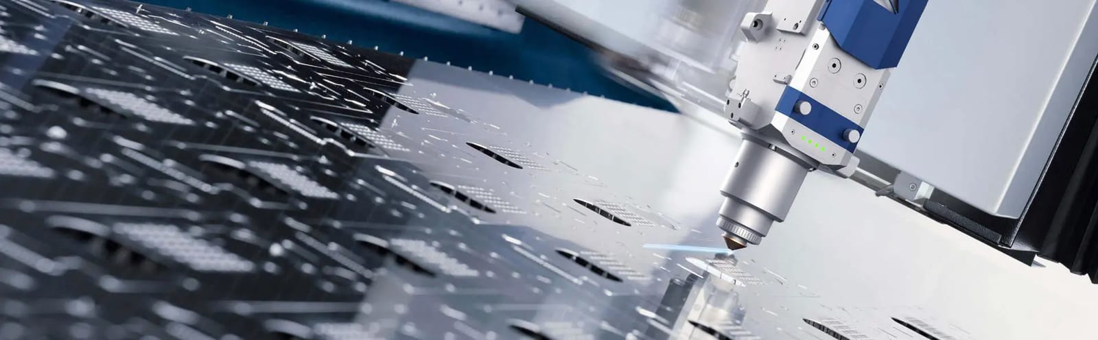Fiber Laser Cutting Machine Background Image