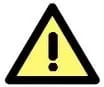 Sign indicating Caution