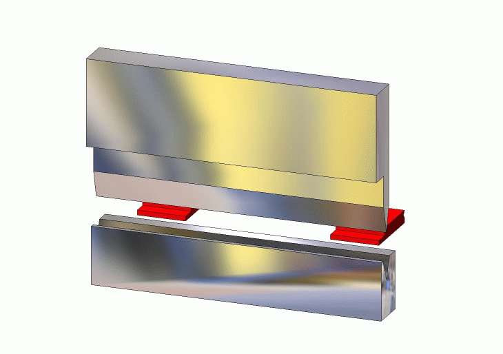 Pictures 3D animation for press brake work