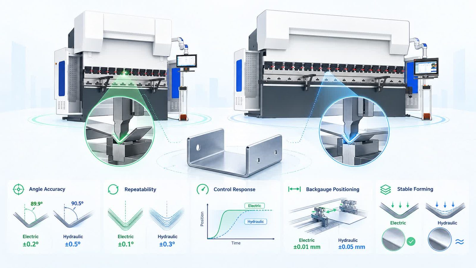 Hydraulic vs Electric Press Brake: Production Fit and Ownership Cost