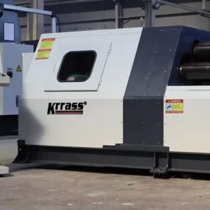 Pictures KRRASS four-roll plate rolling machine partial