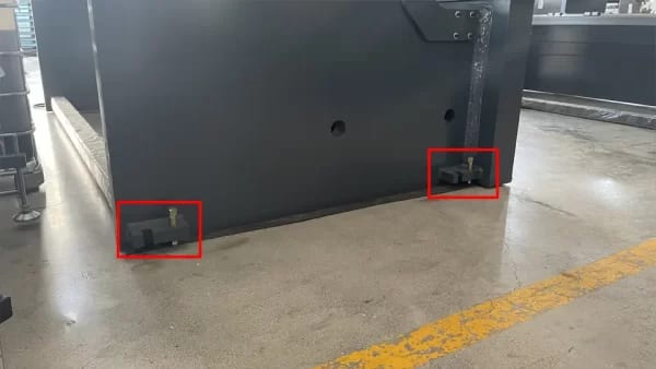 Pictures KRRASS Press Brake Square Leveling Bolt (Right Side)