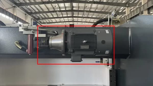 Pictures Main motor of KRRASS press brake