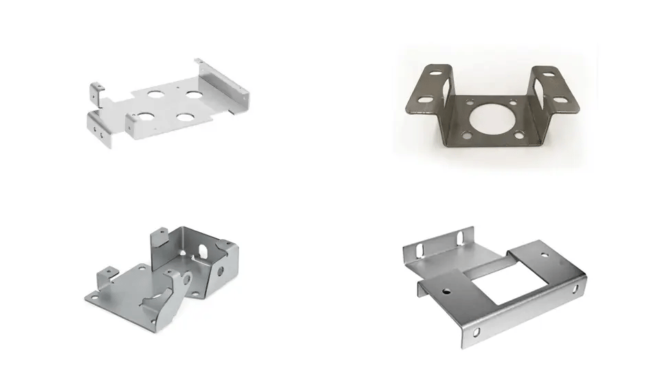 Pictures press brake workpieces
