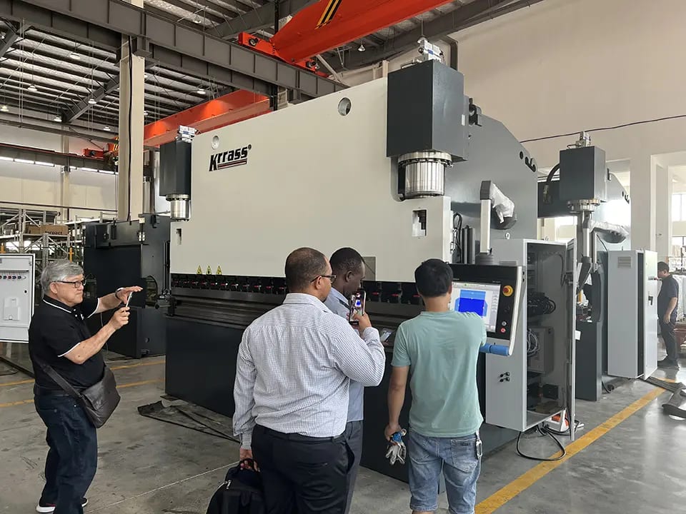 Pictures Tanzanian engineers visited the KRRASS factory