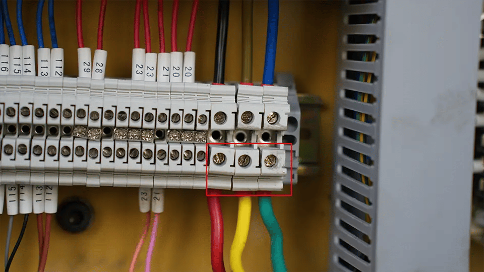Connect the main power cord