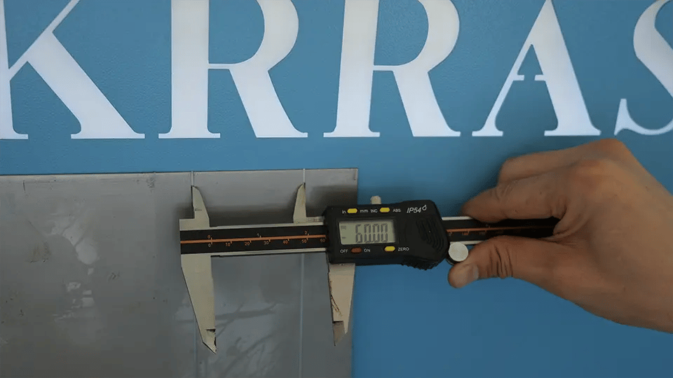 Measure whether the data of each working step meets the requirements