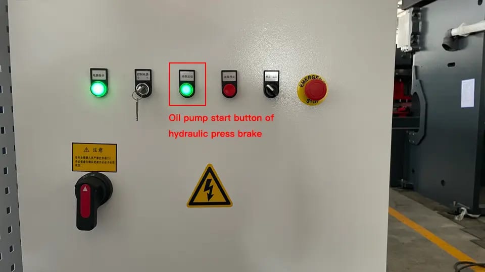Pictures Oil pump start button