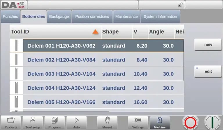 Pictures Programming of bottom dies