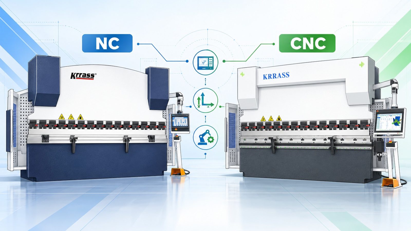 CNC Press Brake vs NC Press Brake