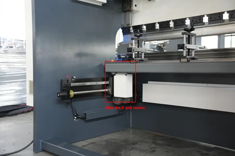 Pictures After the X axis moves