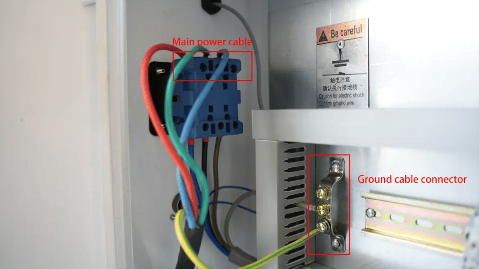 Pictures Power socket for KRRASS Horizontal V Groove Machine