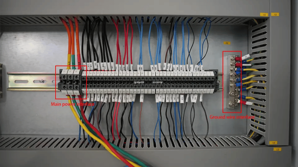 Power socket for KRRASS press brake