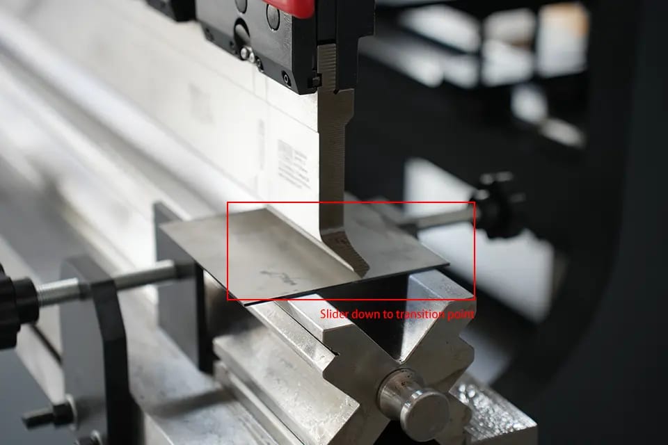 Pictures Slider down to transition point