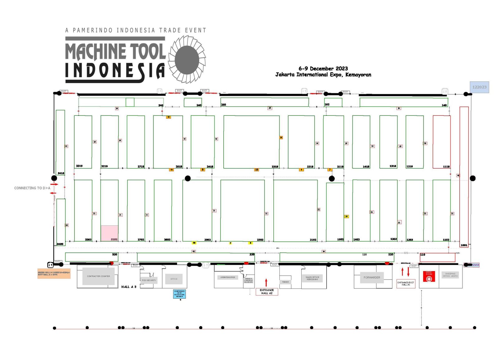 Pictures Machine Tool Indonesia Exhibition Layout