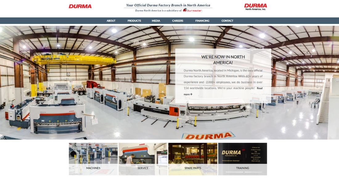 press brake manufacturer