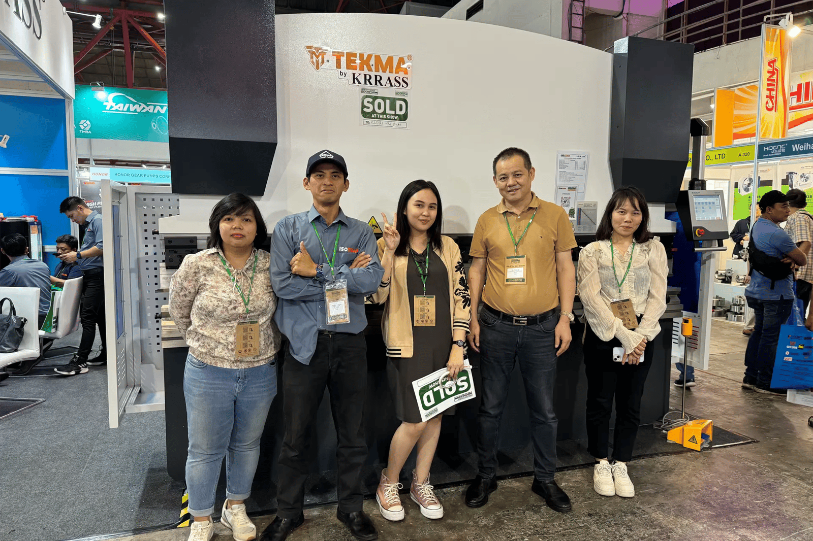 Press Brake Achieve Great Success at Indonesia Machine Tool Show
