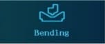Pictures bending processing key