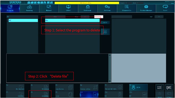 Pictures Delete the Directory or Program