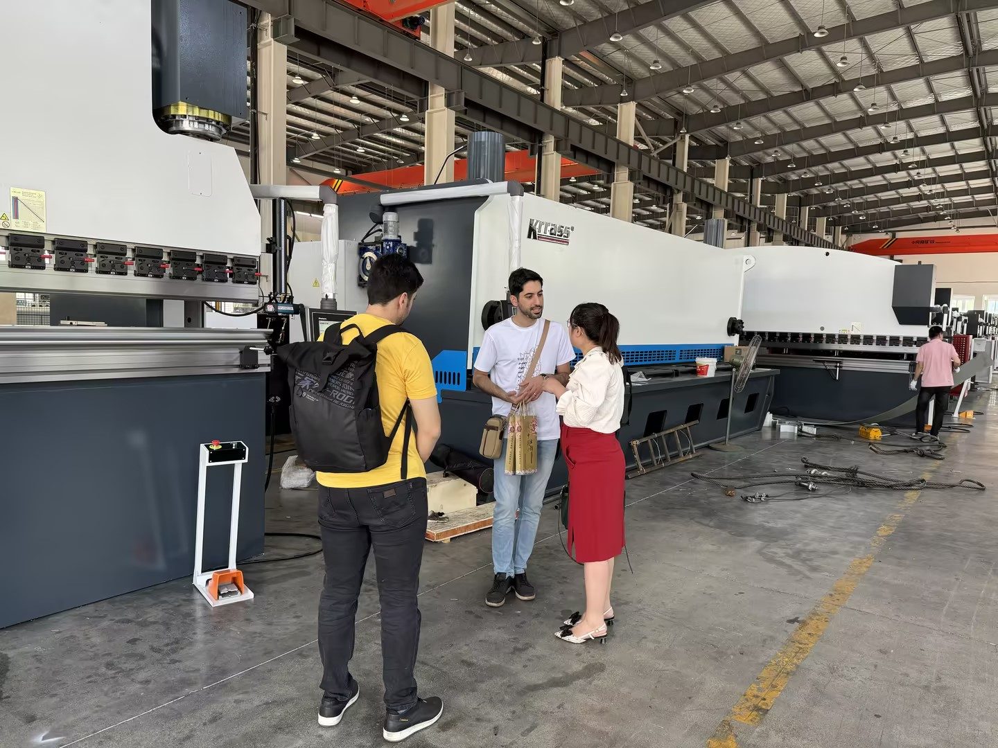 Pictures Iranian clients visited Krrass factory