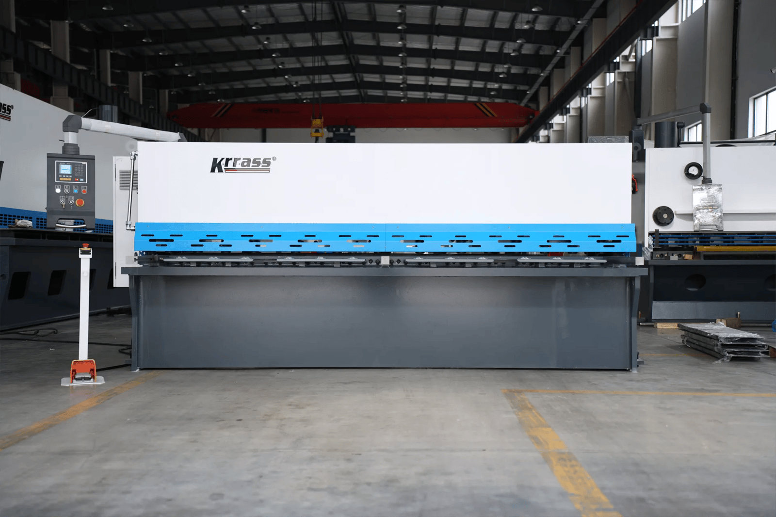 Pictures QC12K-6X3200 With ESTUN E21S Hydraulic Shearing Machine