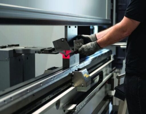 Press brake operation