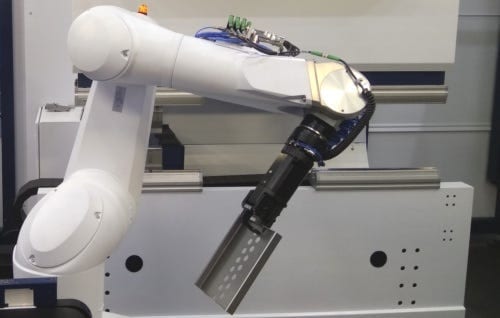 automated press brake bending