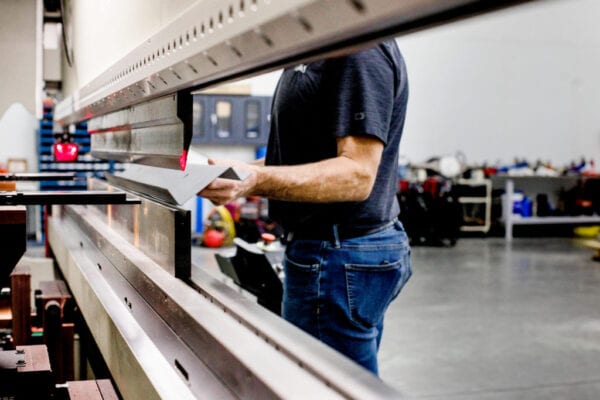 Pictures CNC brake press operator