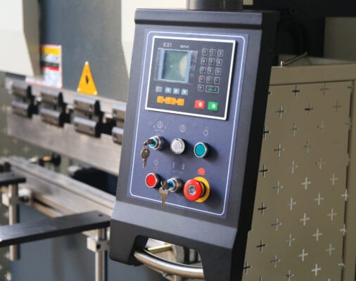 Pictures CNC metal brake E21 system