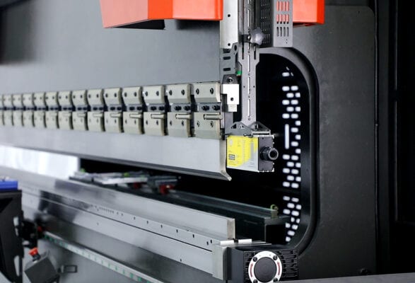 CNC press brake machine operation