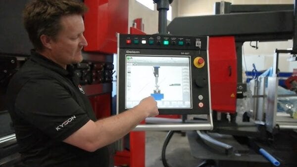 Pictures small cnc press brake controls