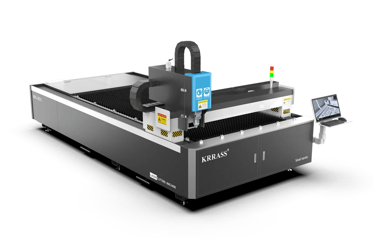 Pictures 1kw fiber laser cutting machine Krrass