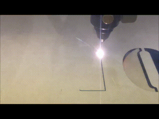 Laser cutting in Sheet Metal Fabrication