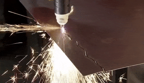 Plasma cutting